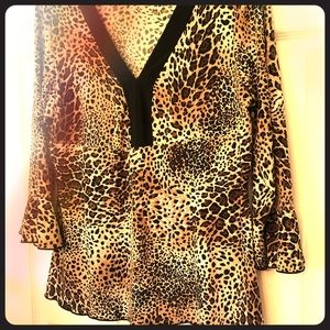 Leopard long sleeved top